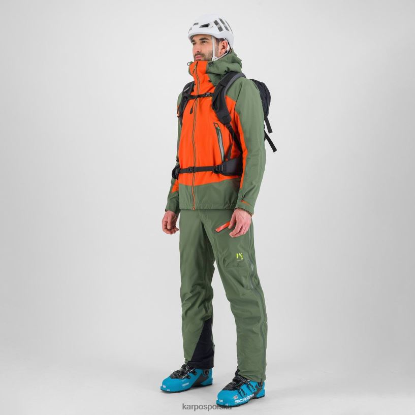 kurtka | pikantna pomarańcza/tymianek 40266X28 mężczyźni Karpos kurtka Storm Evo