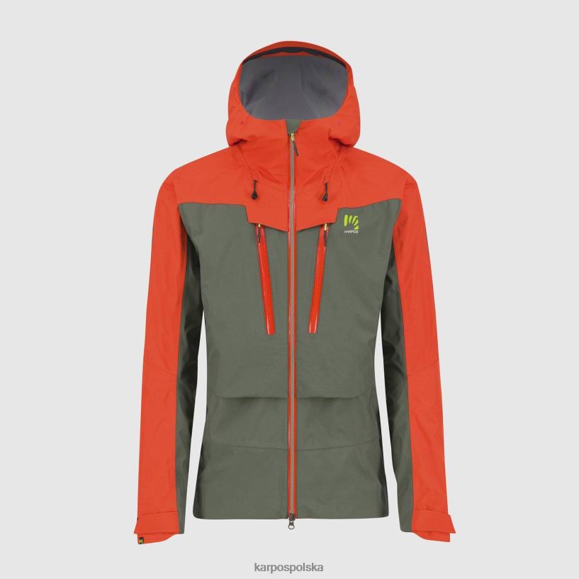 kurtka | tymianek/ostra pomarańcza 40266X6 mężczyźni Karpos kurtka midi