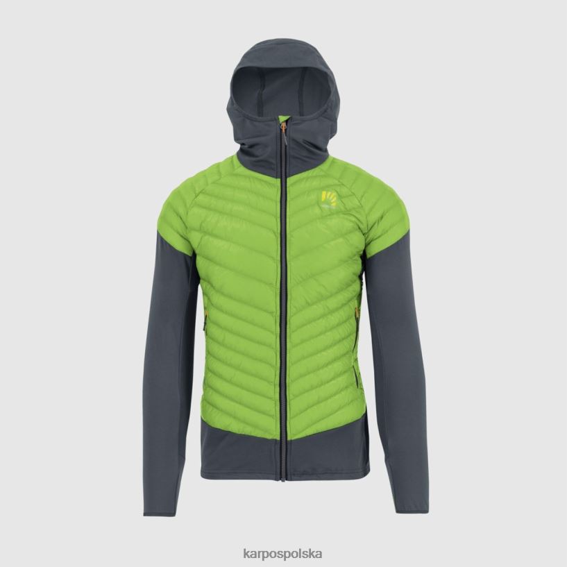 kurtka | zieleń jaśminu/niebieski ombre 40266X106 mężczyźni Karpos Kurtka Sass de Mura