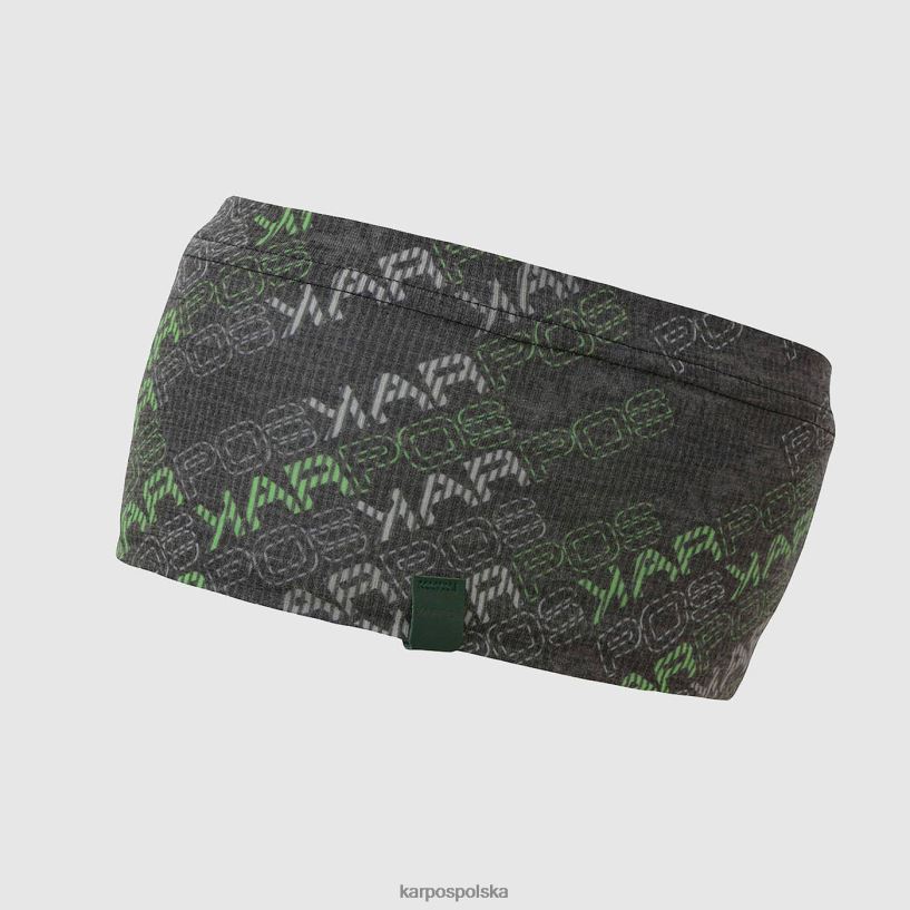 nakrycia głowy | czarny ciemnoszary 40266X762 mężczyźni Karpos Opaska na głowę z merynosów Coppolo