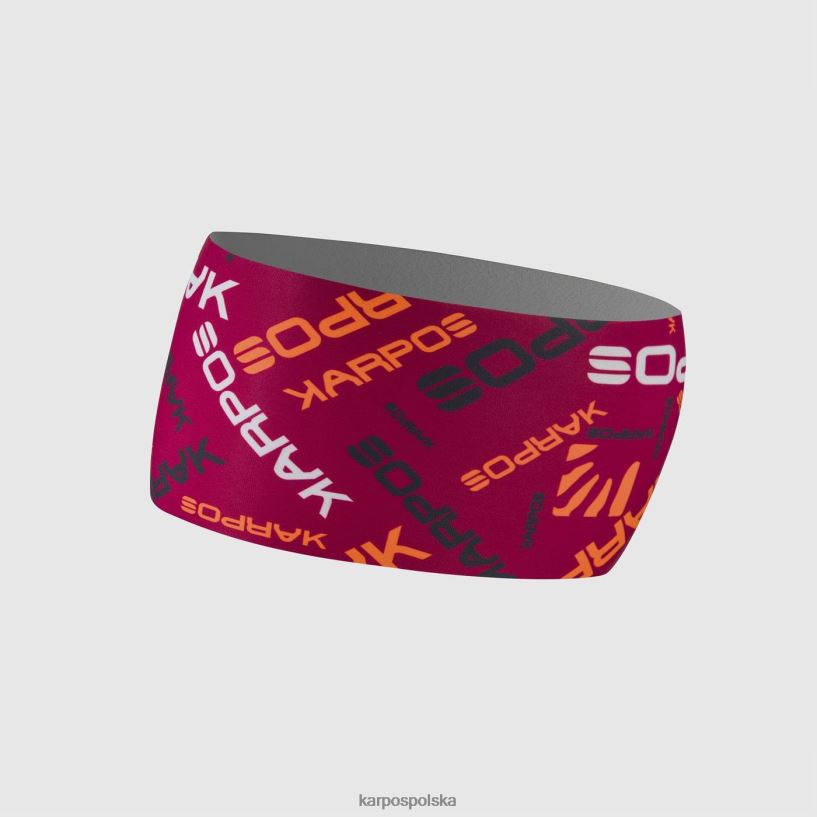 nakrycia głowy | granita/v.pomarańcza/gotyckie winogrono 40266X834 mężczyźni Karpos Opaska Pelmo