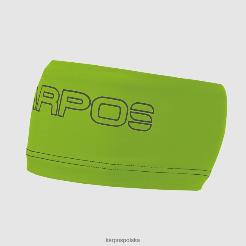 nakrycia głowy | limonkowa zieleń ciemnoszara 40266X774 mężczyźni Karpos opaska alagna