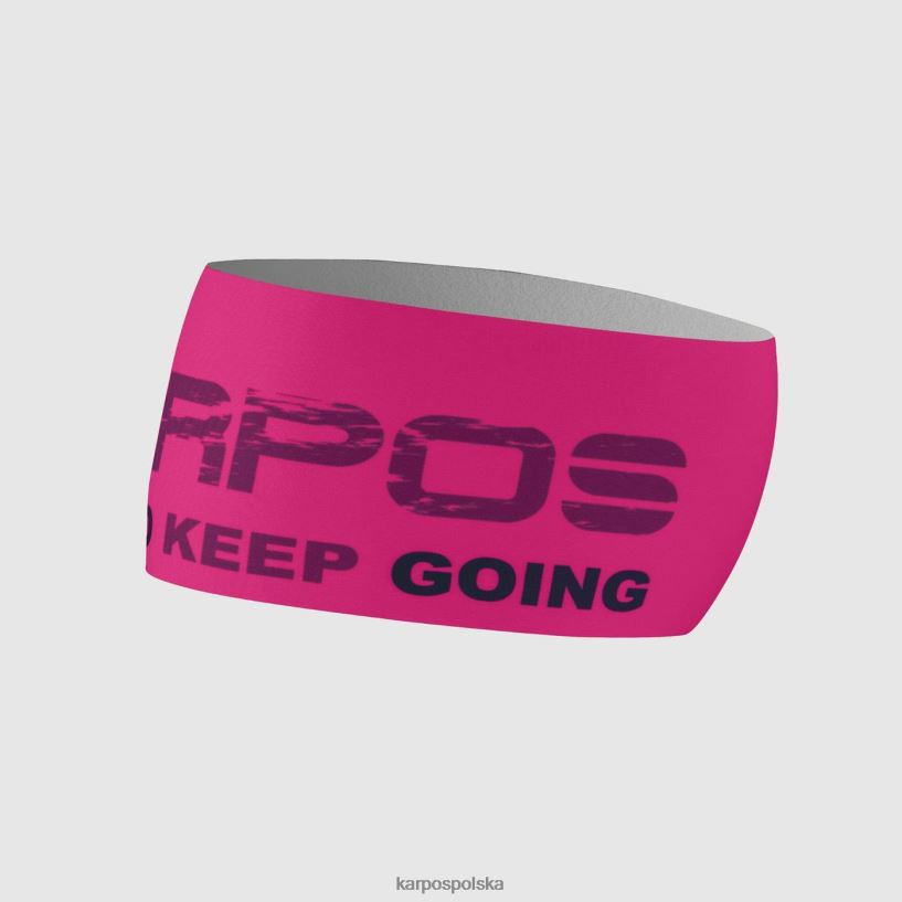 nakrycia głowy | różowy/boysenberry/wulkan 40266X860 mężczyźni Karpos pelmetowa opaska na głowę