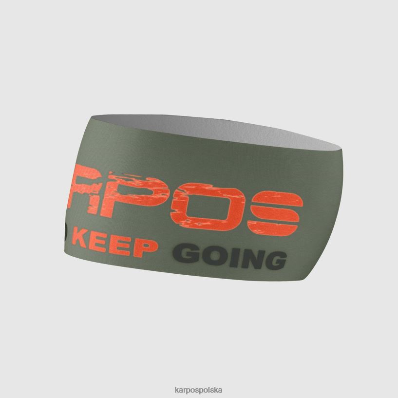 nakrycia głowy | tymianek/pikantna pomarańcza/czarny piasek 40266X861 mężczyźni Karpos pelmetowa opaska na głowę