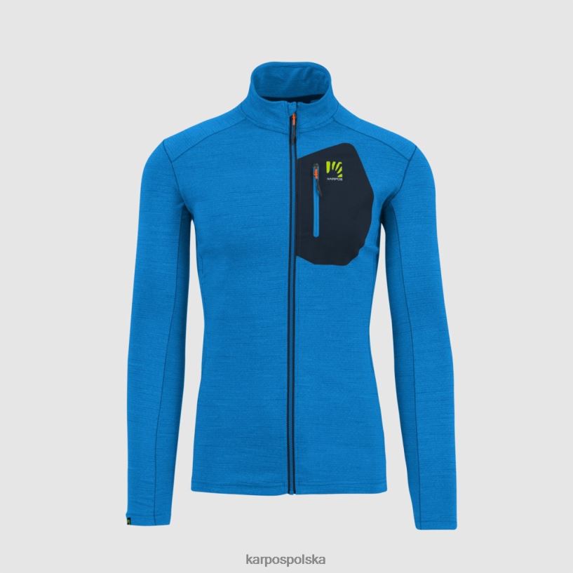 polar | chorągiewka w kolorze indygo/kosmos 40266X246 mężczyźni Karpos koszulka pomedes ls