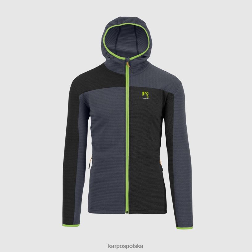 polar | czarny/ombre niebieski/jaśminowy zielony 40266X236 mężczyźni Karpos polar nuvolau