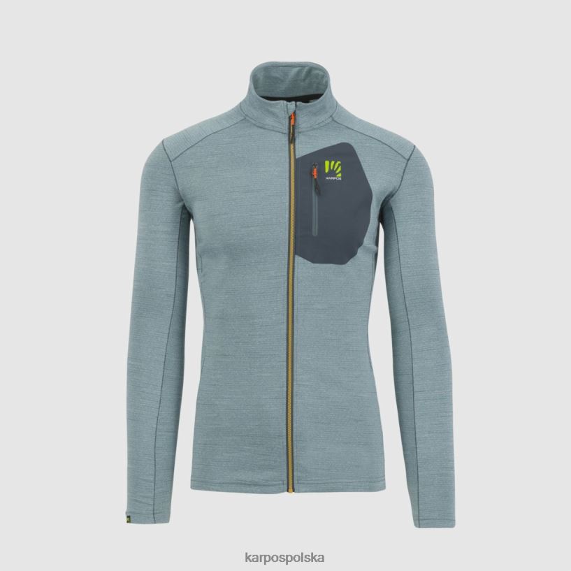 polar | północny Atlantyk/ciemny łupek 40266X245 mężczyźni Karpos koszulka pomedes ls