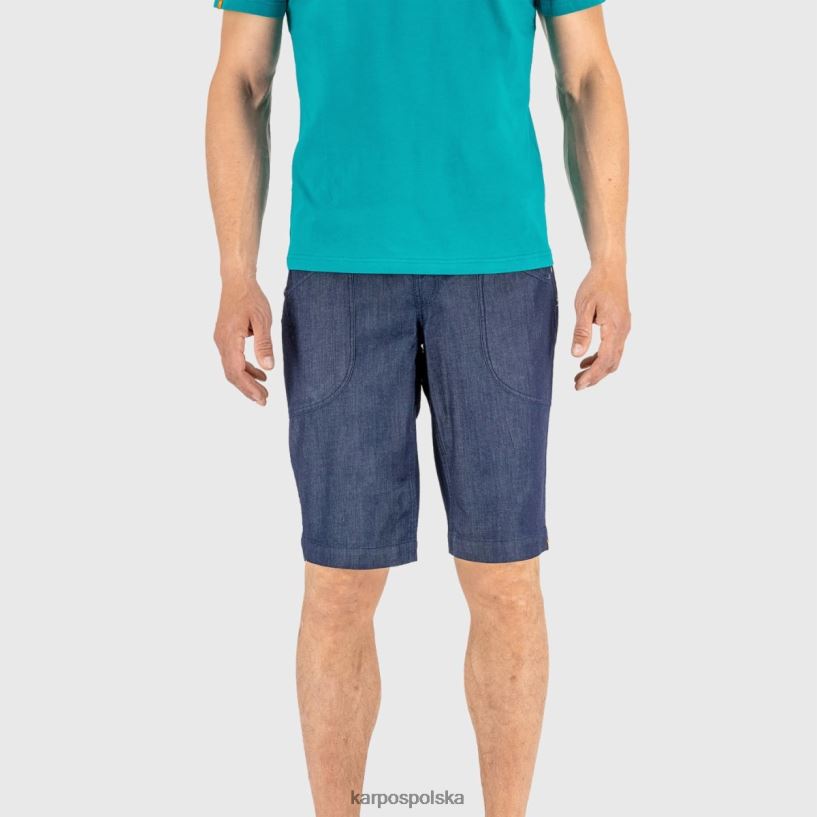 krótki | ciemny niebieski 40266X620 mężczyźni Karpos Jasne jeansy marki Castegner, Bermudy