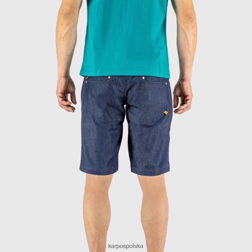 krótki | ciemny niebieski 40266X620 mężczyźni Karpos Jasne jeansy marki Castegner, Bermudy
