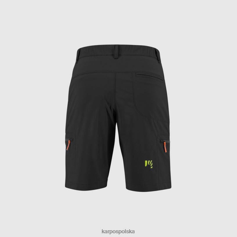 krótki | czarny/ciemnoszary 40266X678 mężczyźni Karpos Fantazja Bermudy
