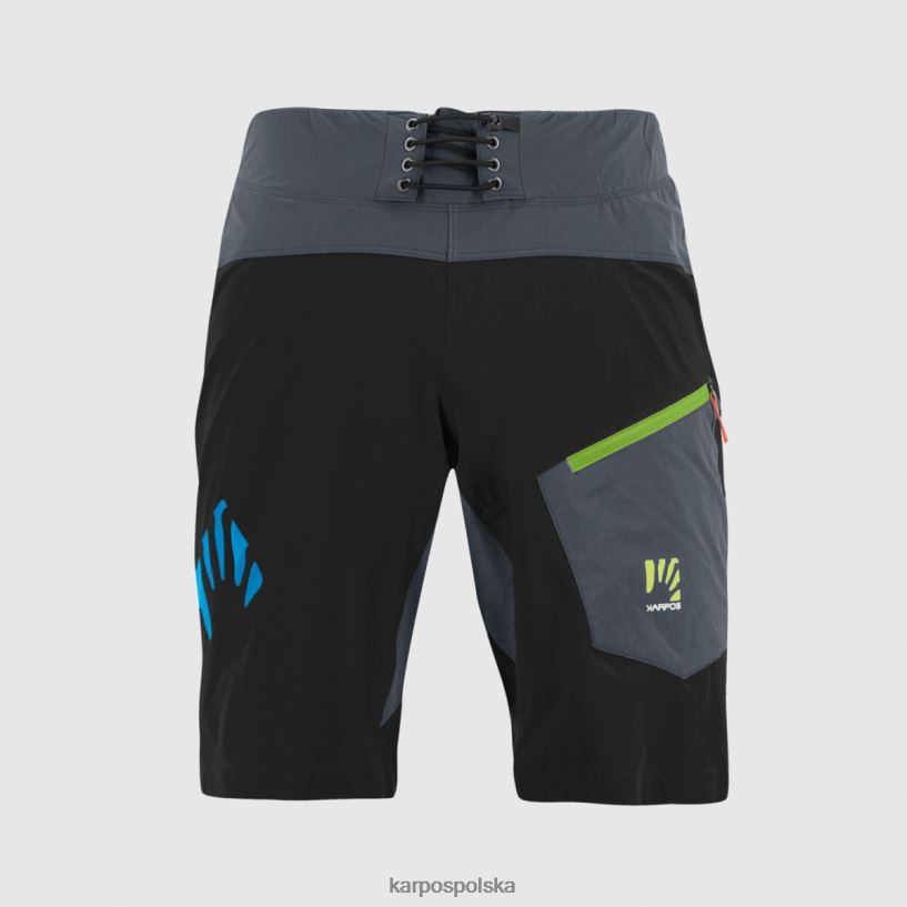 krótki | czarny/kosmos/indygo b. 40266X657 mężczyźni Karpos Val di Dentro Bermudy