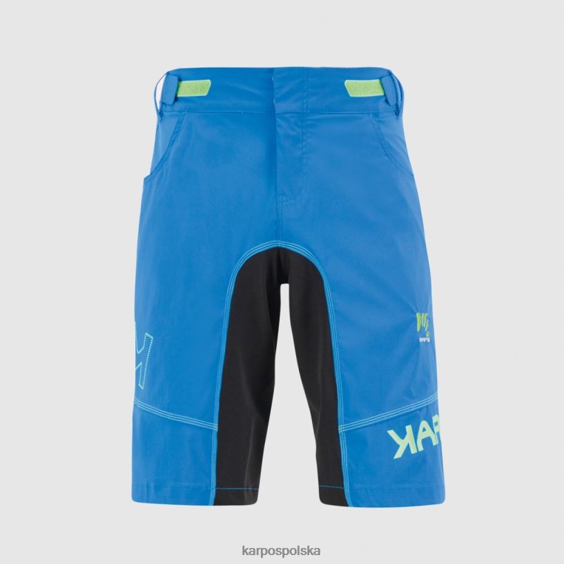 krótki | indygo b./czarny/zielony fluo 40266X675 mężczyźni Karpos spodenki balistyczne Evo