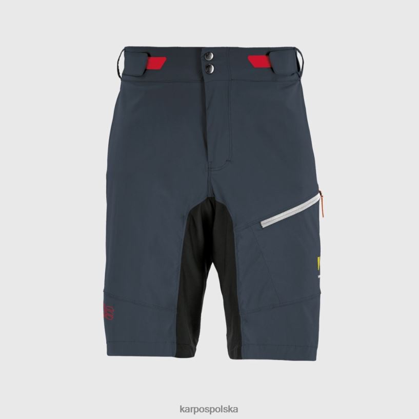 krótki | ombre niebieski/czarny/płomienny s. 40266X659 mężczyźni Karpos spodenki Val Viola
