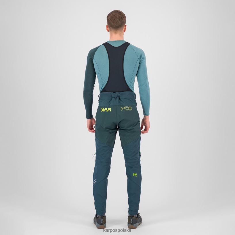 spodnie | Colada leśna/kiwi 40266X481 mężczyźni Karpos Zimowe spodnie Val Viola