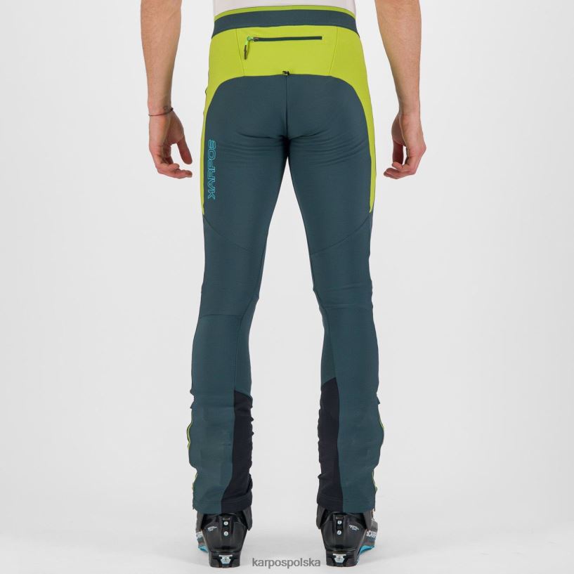 spodnie | Colada leśna/kiwi 40266X534 mężczyźni Karpos spodnie Alagna Evo