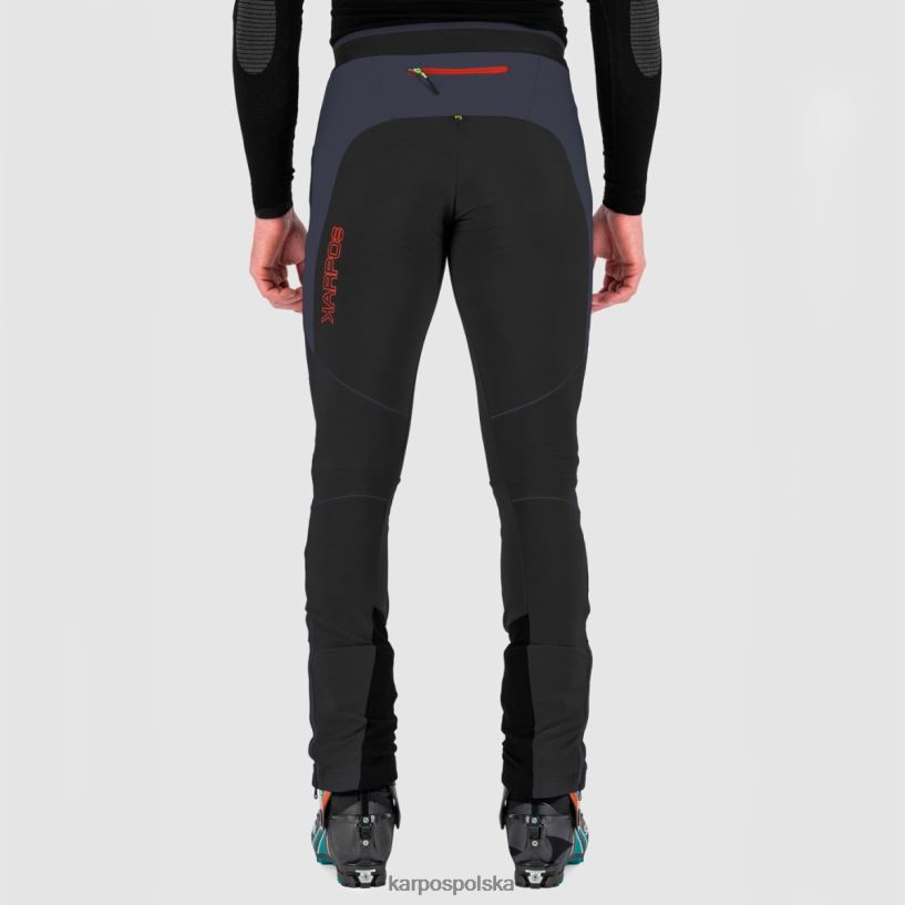 spodnie | atrament czarny/indyjski 40266X537 mężczyźni Karpos spodnie Alagna Evo