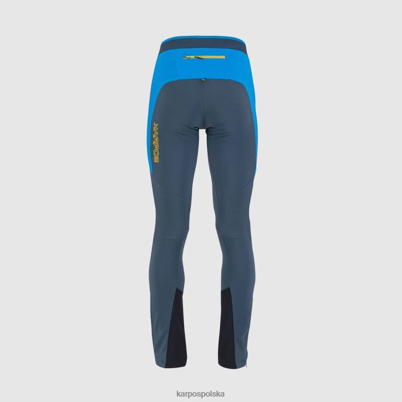 spodnie | błękit północy/diva 40266X533 mężczyźni Karpos spodnie Alagna Evo