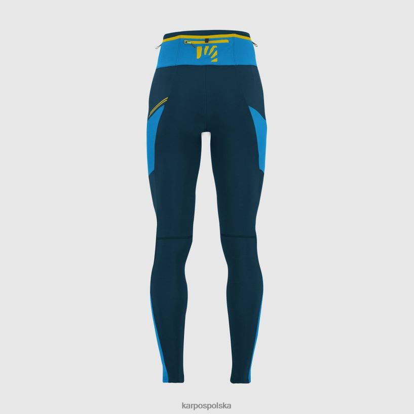 spodnie | błękit północy/diva 40266X579 mężczyźni Karpos lavaredo plus obcisłe na zimę