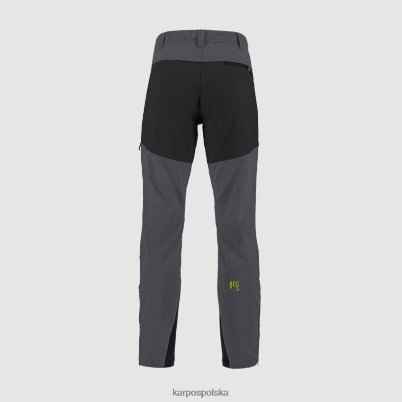 spodnie | ciemno szary 40266X496 mężczyźni Karpos spodnie San Martino
