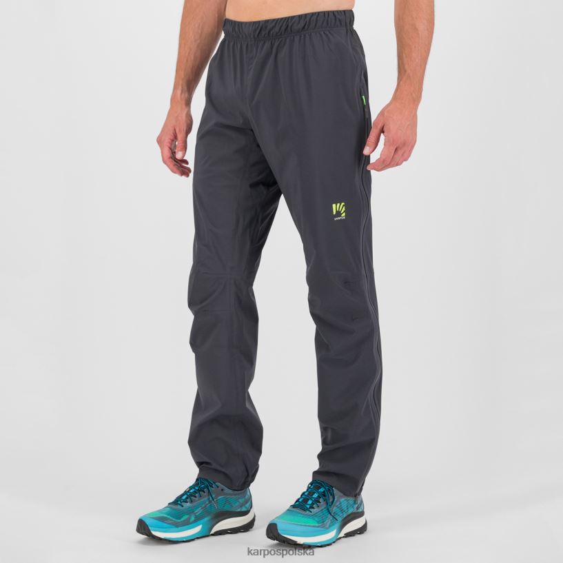 spodnie | ciemno szary 40266X504 mężczyźni Karpos Spodnie typu lot Rain f-z