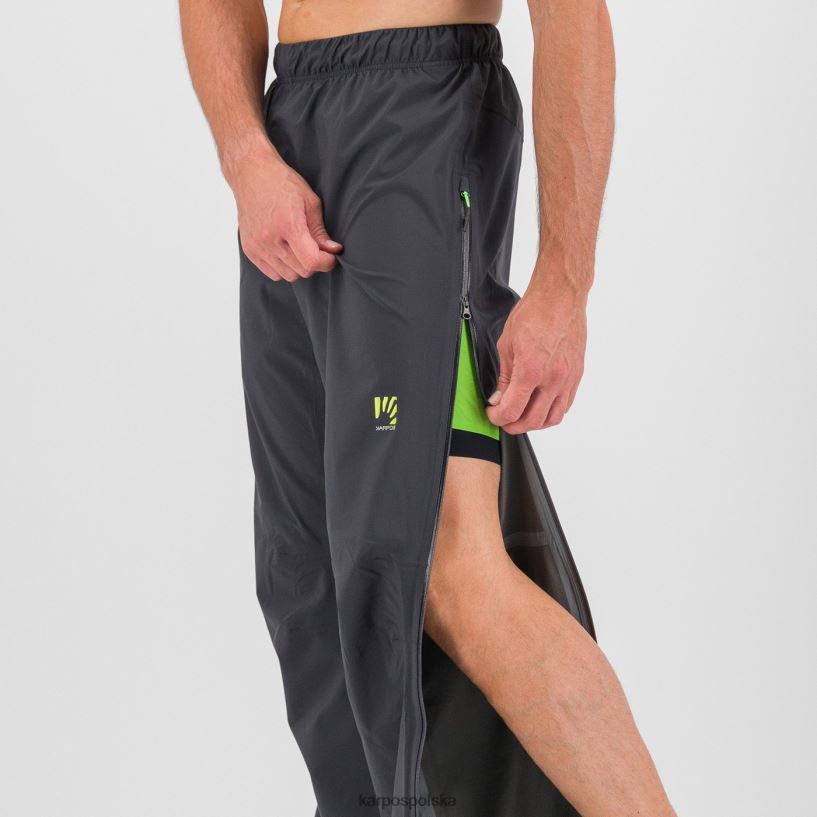 spodnie | ciemno szary 40266X504 mężczyźni Karpos Spodnie typu lot Rain f-z