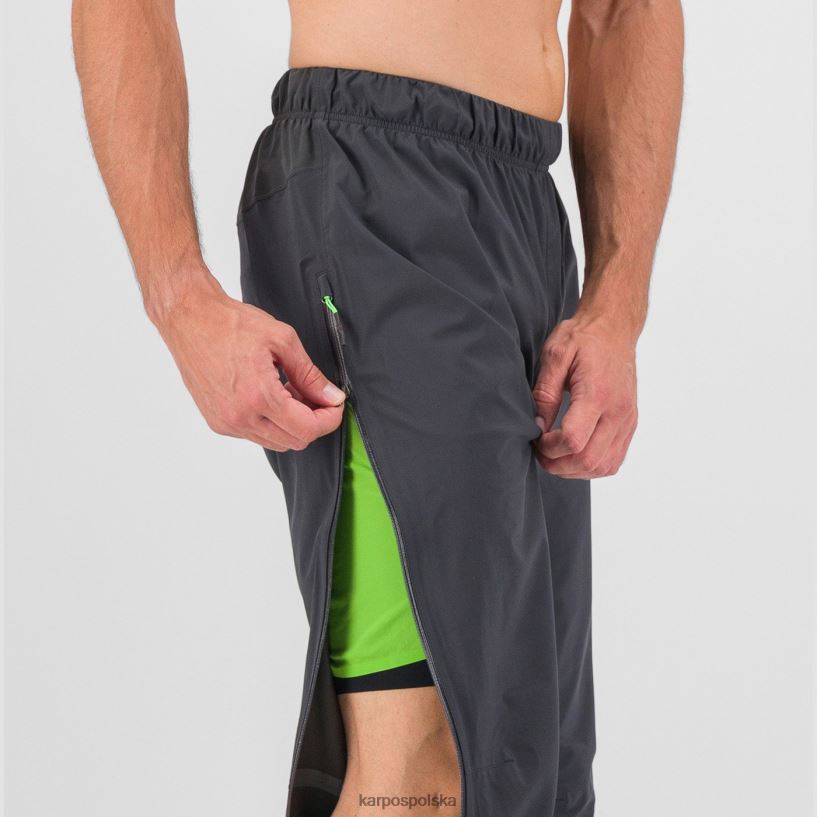 spodnie | ciemno szary 40266X504 mężczyźni Karpos Spodnie typu lot Rain f-z