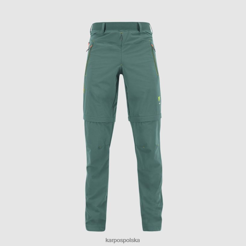 spodnie | curry północnoatlantyckie/cytrynowe 40266X610 mężczyźni Karpos Zapinane na zamek spodnie Tre Cime