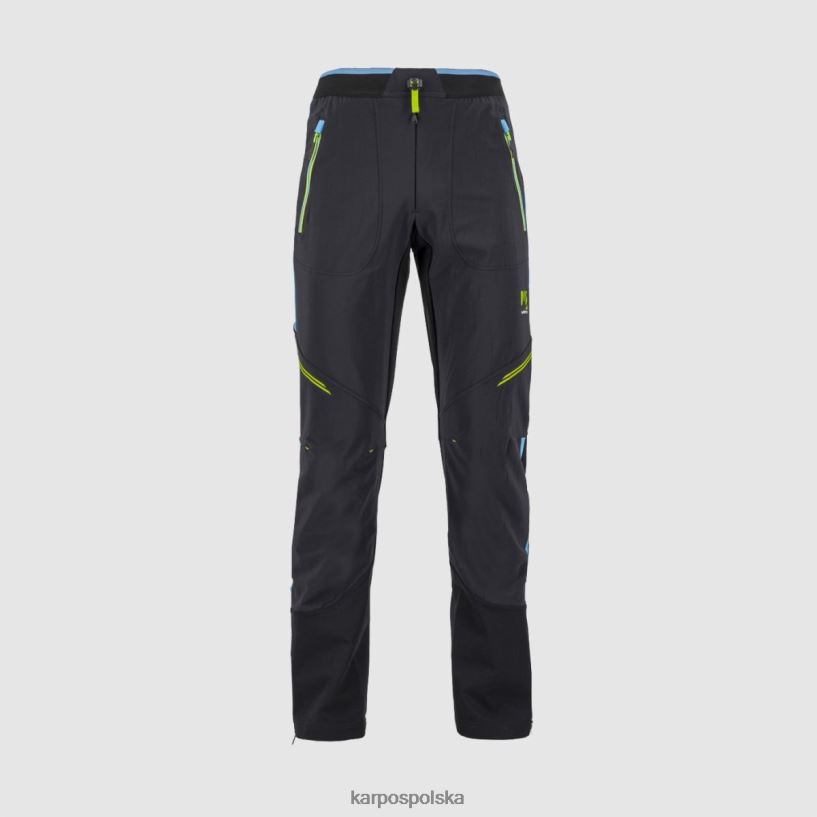 spodnie | czarno-niebieski klejnot 40266X473 mężczyźni Karpos Spodnie Alagna Plus Evo