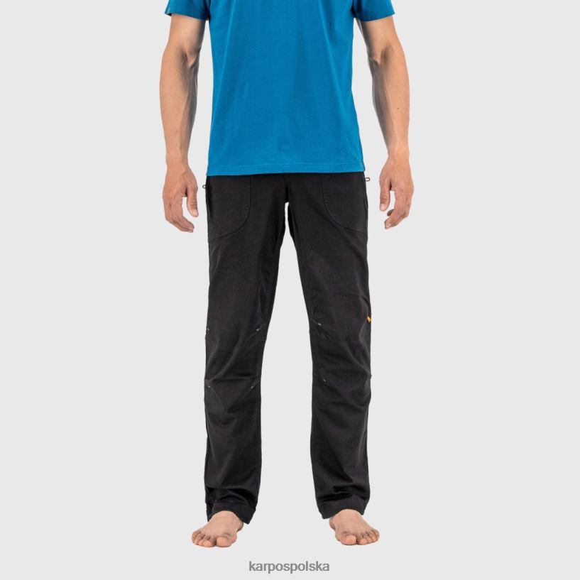 spodnie | czarny 40266X557 mężczyźni Karpos Jasne jeansy marki Castegner