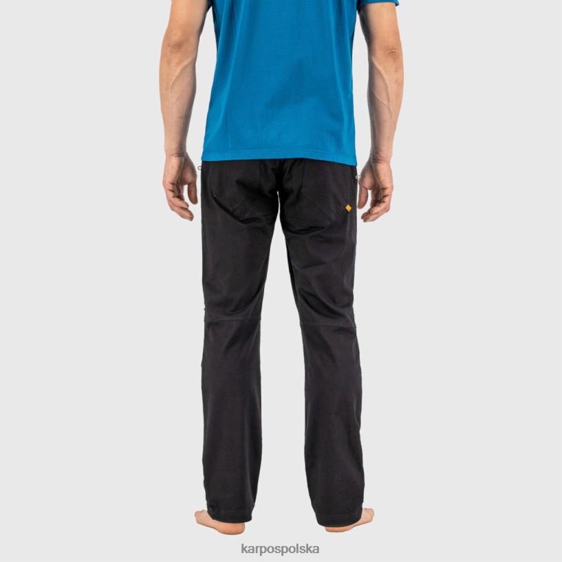 spodnie | czarny 40266X557 mężczyźni Karpos Jasne jeansy marki Castegner