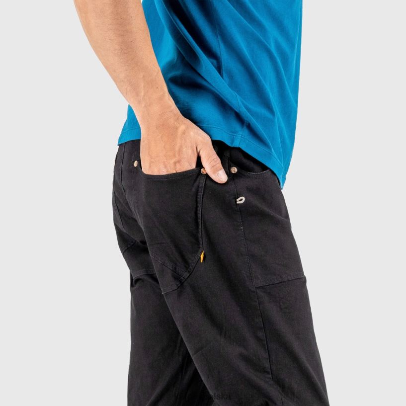 spodnie | czarny 40266X557 mężczyźni Karpos Jasne jeansy marki Castegner