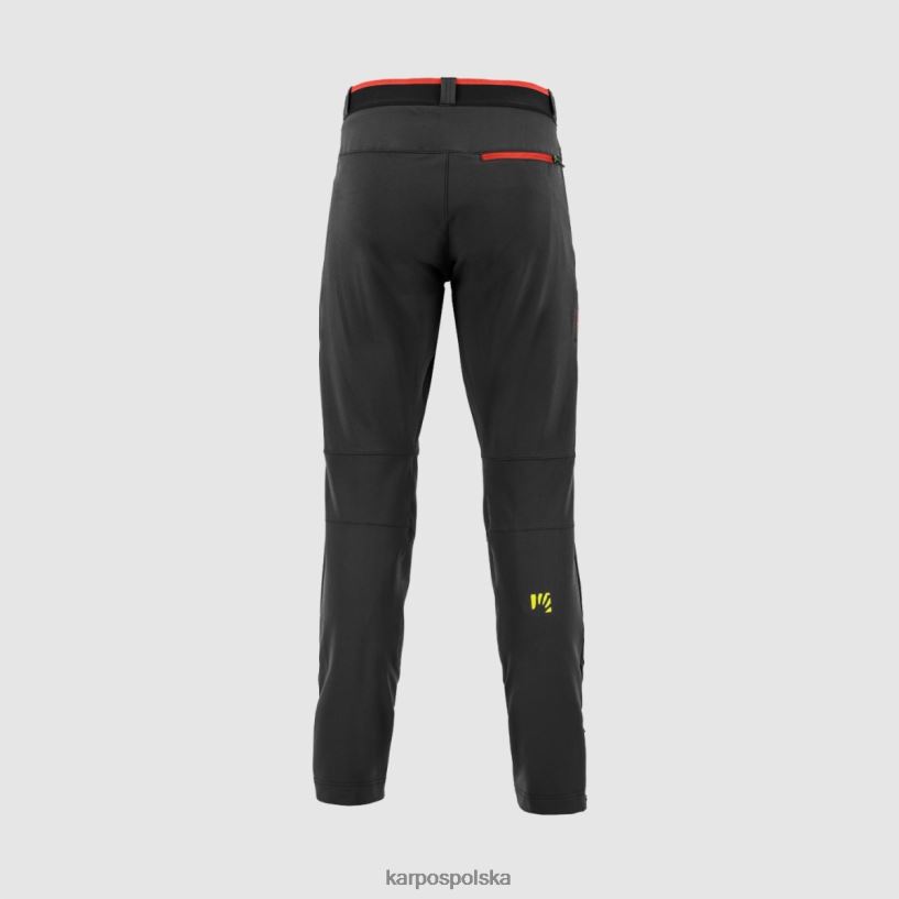 spodnie | czarny/grenadyna 40266X519 mężczyźni Karpos spodnie pietenowe