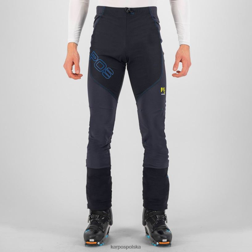 spodnie | czarny/niebieski 40266X508 mężczyźni Karpos spodnie Alagna Lite