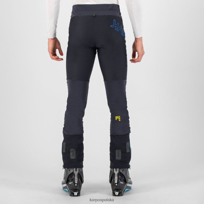 spodnie | czarny/niebieski 40266X508 mężczyźni Karpos spodnie Alagna Lite