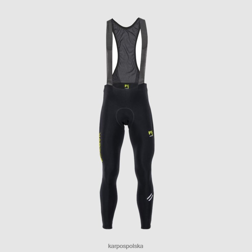 spodnie | czarny/siarka s. 40266X569 mężczyźni Karpos verve zimowe obcisłe