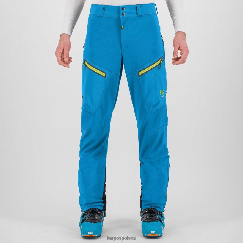 spodnie | niebieska diwa 40266X463 mężczyźni Karpos spodnie z marmoladą