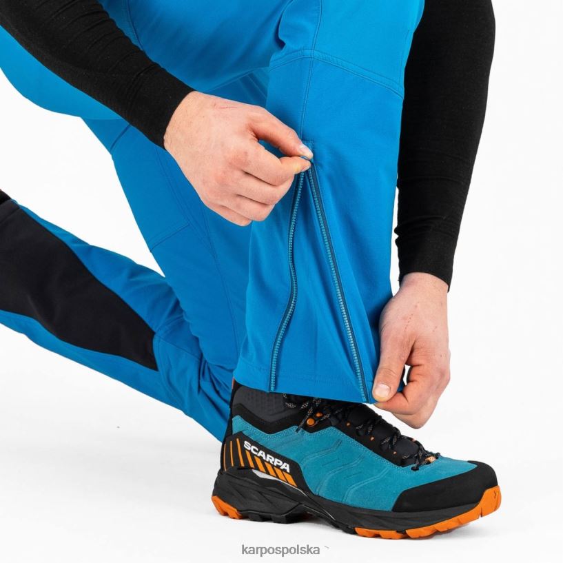 spodnie | niebieski klejnot 40266X497 mężczyźni Karpos spodnie San Martino