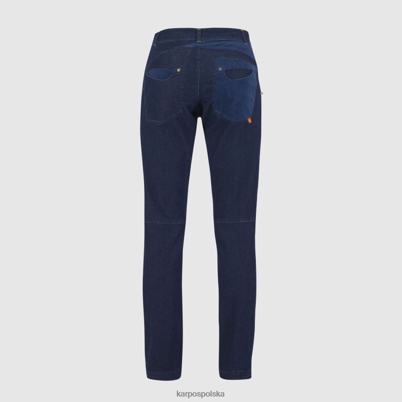 spodnie | niebieskie dżinsy 40266X584 mężczyźni Karpos spodnie karpiowe