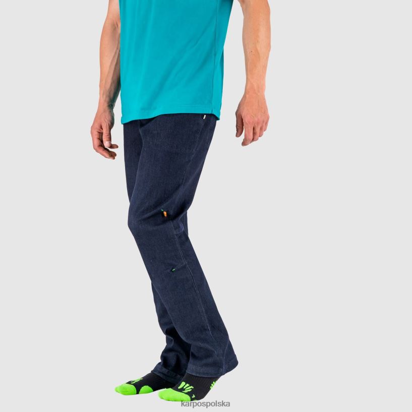 spodnie | niebieskie dżinsy 40266X584 mężczyźni Karpos spodnie karpiowe
