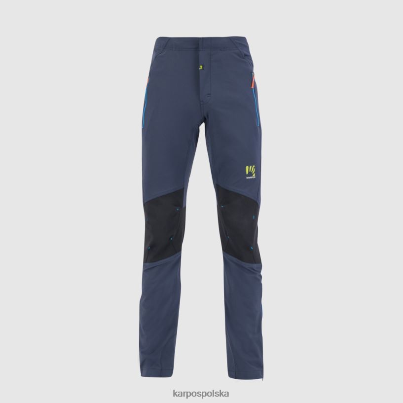 spodnie | przestrzeń kosmiczna/indygo b. 40266X509 mężczyźni Karpos spodnie Wall Evo