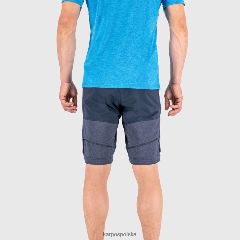 spodnie | przestrzeń kosmiczna/indygo b. 40266X522 mężczyźni Karpos Zapinane na zamek spodnie Santa Croce