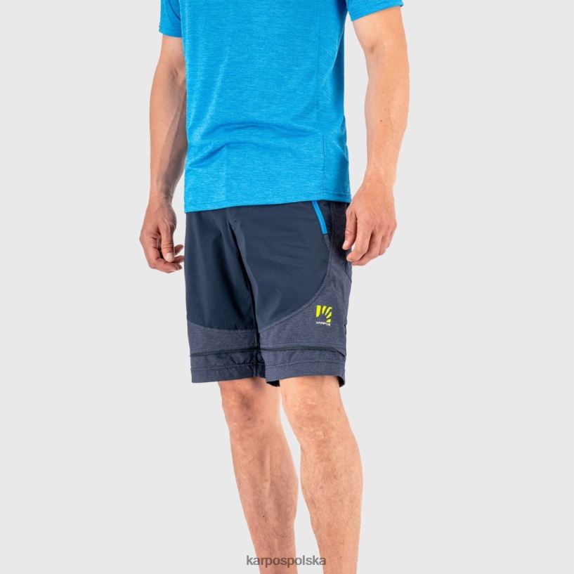 spodnie | przestrzeń kosmiczna/indygo b. 40266X522 mężczyźni Karpos Zapinane na zamek spodnie Santa Croce