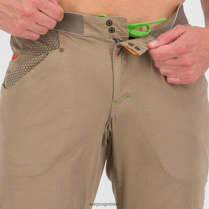 spodnie | srebrna szałwia 40266X605 mężczyźni Karpos spodnie Noghera