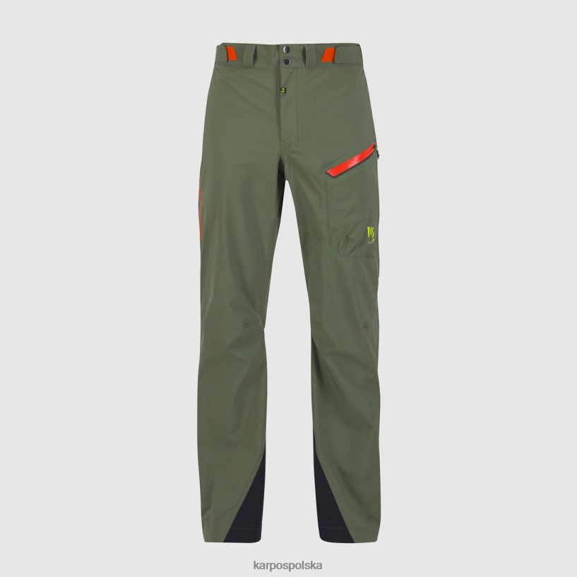 spodnie | tymianek/ostra pomarańcza 40266X452 mężczyźni Karpos spodnie Storm Evo
