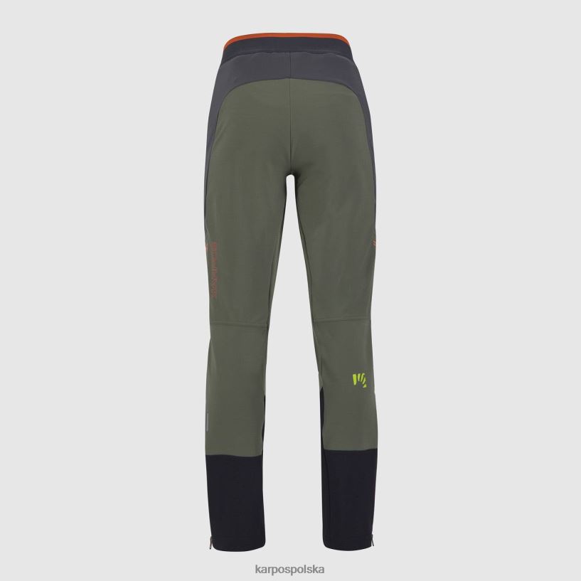 spodnie | tymianek/ostra pomarańcza 40266X478 mężczyźni Karpos Spodnie Alagna Plus Evo
