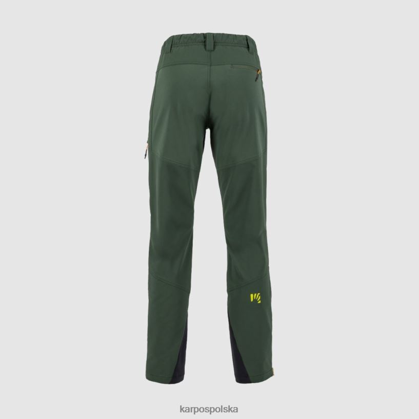 spodnie | zieleń dżungli 40266X498 mężczyźni Karpos spodnie San Martino