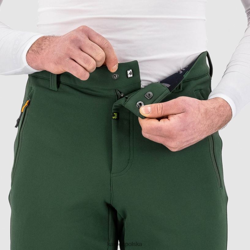 spodnie | zieleń dżungli 40266X554 mężczyźni Karpos spodnie Jelo Evo